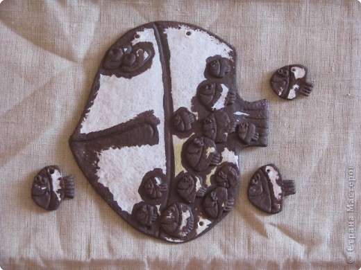 Лепка, Роспись: мамочка(МК)